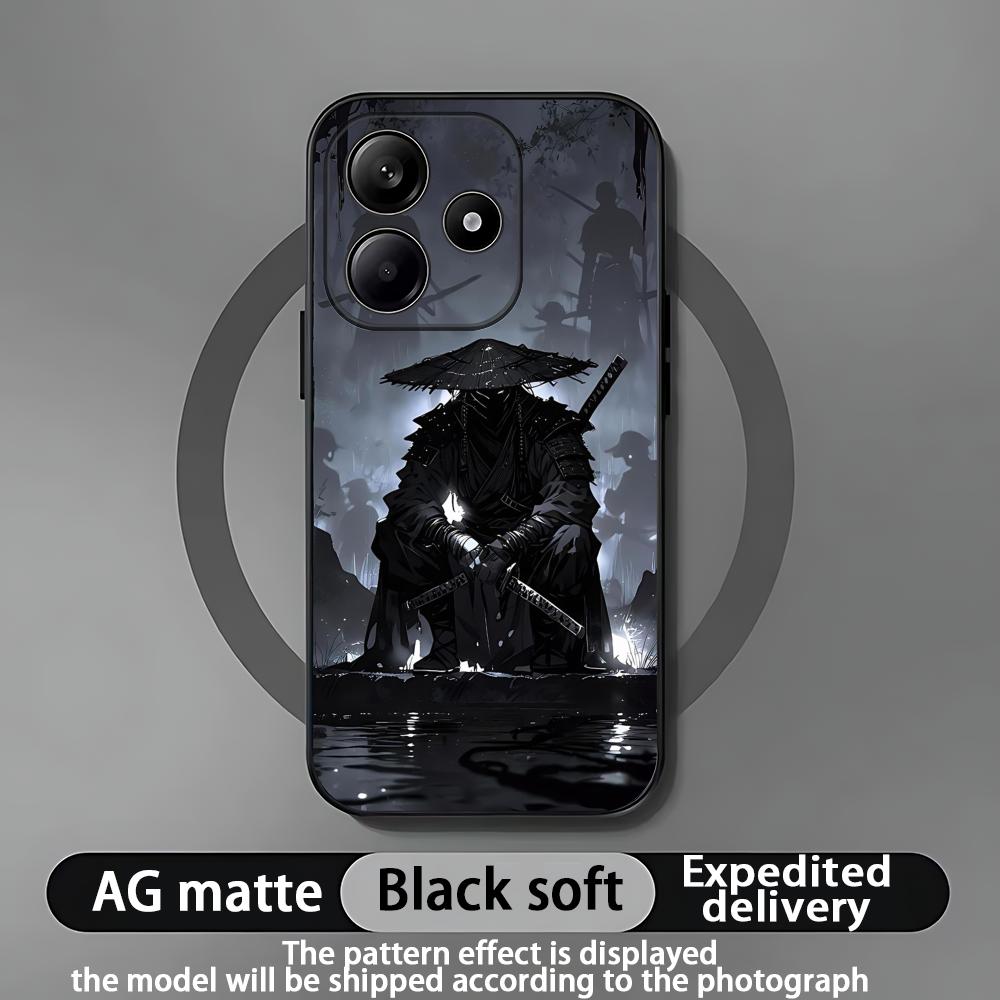 Чехол для телефона Nioh 3 Для Xiaomi Redmi Note 14 13 12 11 Pro Plus S 5G 4G Мягкий черный чехол для телефона