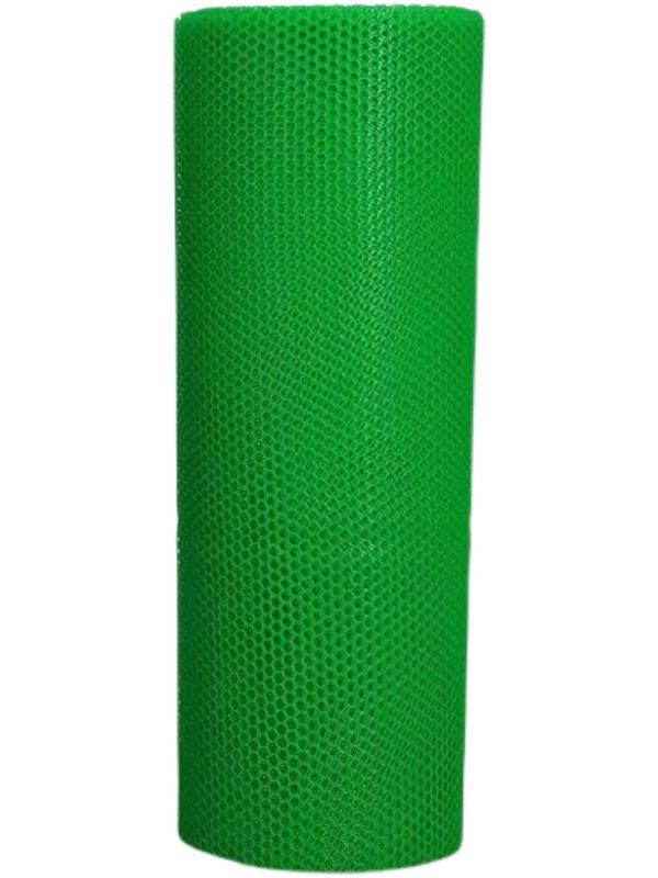 Толстая зеленая пластиковая сетка для разведения птицы и пчел