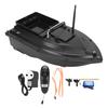 Умная радиоуправляемая лодка с приманкой и светодиодной подсветкой, двойной мотор, пульт дистанционного управления, набор рыболовных приманок 100?240В