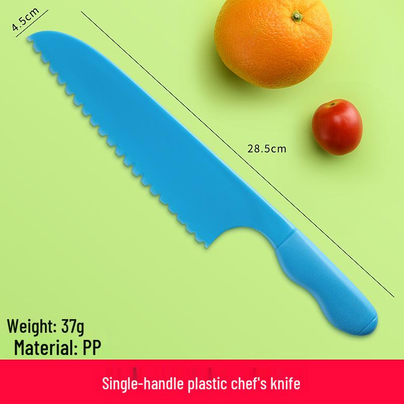 Children's Safe Plastic Knife Set – Ideal for Early Education and Kindergarten.