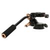 Aluminum Alloy 3-Way Damping Video Tripod Head with Pan Bar Handle for DSLR Camera for Tripods