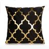Hot Stamping Pillowcase Nordic Ins Style Indian Feather Pineapple Gold Cushion Nordic Simple