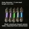 Titanium Alloy T323P Tritium Tube Keychain Pendant Signal Light Self-luminous, Easy To Disassemble