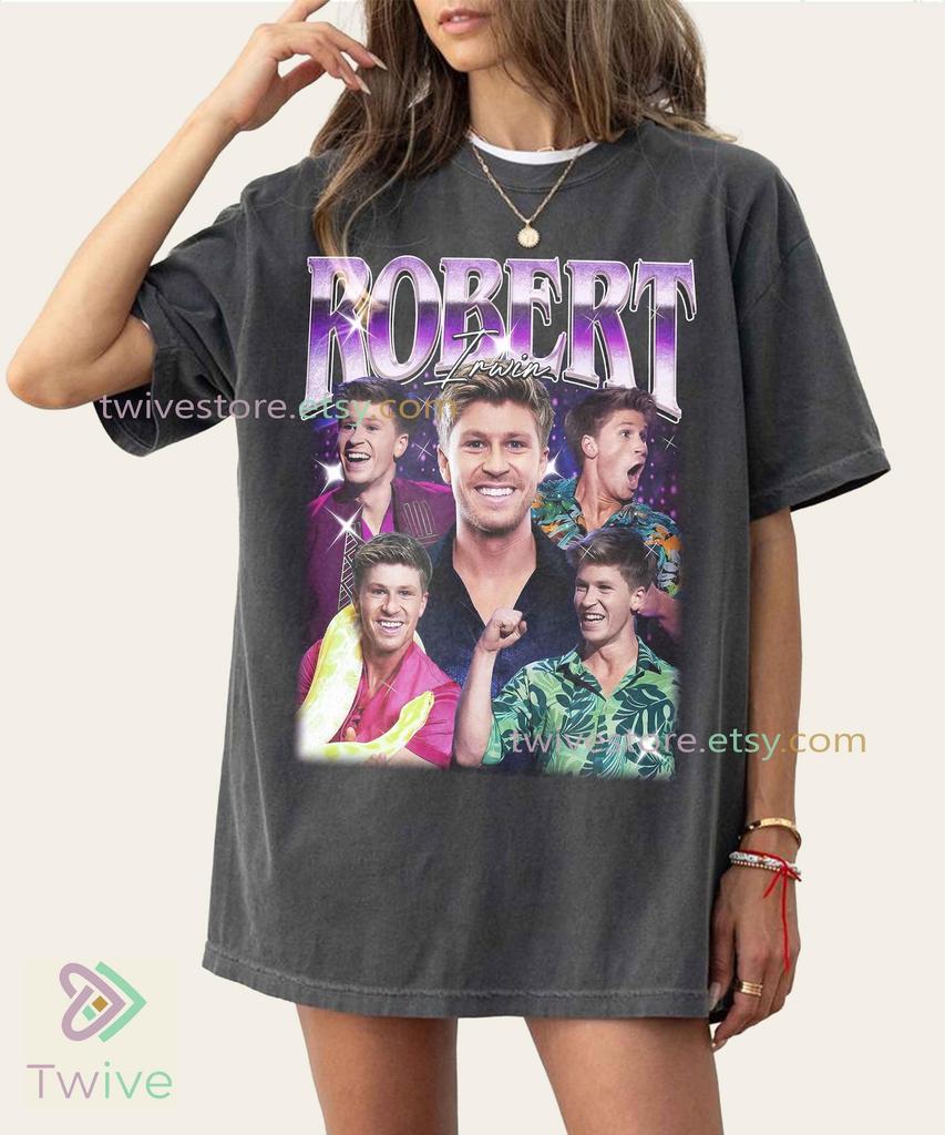 Robert Irwin Dancing With The Stars Shirt, Retro Comfort Colors Tee, Vintage Fan Merch Gift, Robert and Witney Classic Bootleg Style T-Shirt