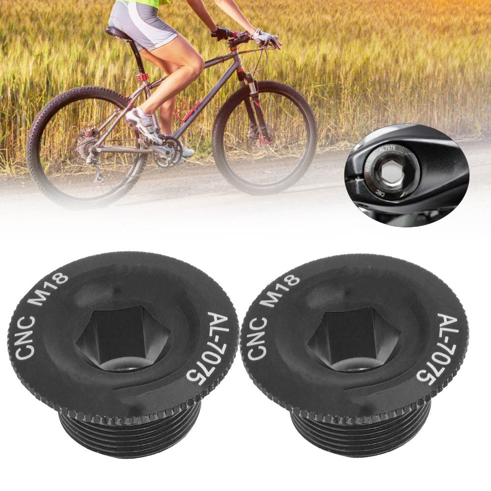 2Pcs 18mm Bicycle Crank Arm Bolts High Strength Crank Arm Screws  Cycling Parts