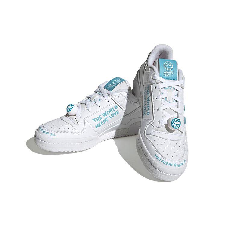 Андре Сарайва x adidas Forum Low Classic Love Union Унисекс Кроссовки Белый Облачно-белый FZ6353