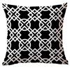 Polyester Colorful Geometric Pillow Case Combination Home Sofa Cushion Pillow Case