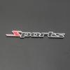 Car personalized modification car sticker metal sports car logo, sports version body sticker tail label scratches decorative sticker side label