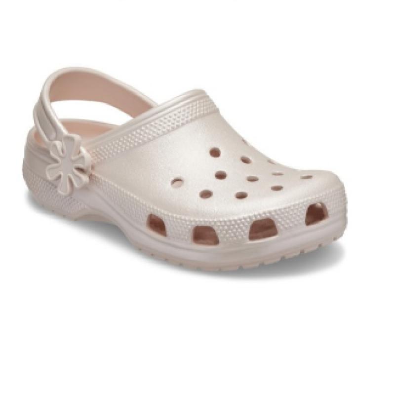 Crocs Детские классические клоги с жемчужным блеском 212814 6ur