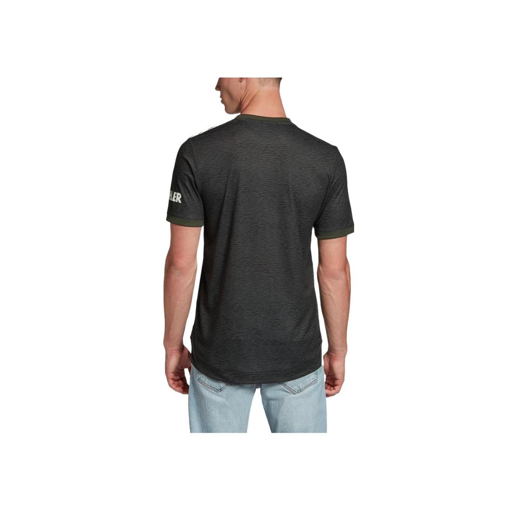 Adidas Полосатая футболка с логотипом Performance Soccer Kit Player Edition Away Мужская спортивная майка зеленого цвета EE2377