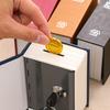 Portable Kids Piggy Bank with Lock Multifunctional Mini Book Safe Box for Money Storage & Secret Treasures