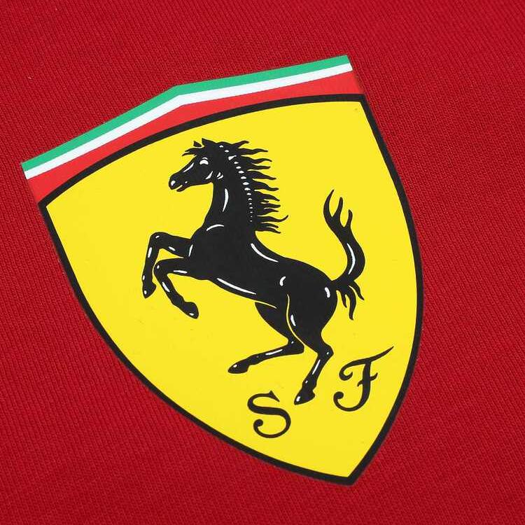 Puma Мужская футболка-поло Scuderia Ferrari Team Красная 763944-01