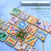 Mosaic Mica Bamboo Coaster & Pot Holder DIY Kit for Students & Kids