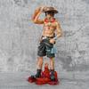 Горячая Аниме One Piece Юбилейный Огненный Кулак Эйс Луффи Брат Фигурка Игрушки Портгас Экшн Модель Куклы Подарки D ПВХ 10-й Подходит для Детей Развлекательные