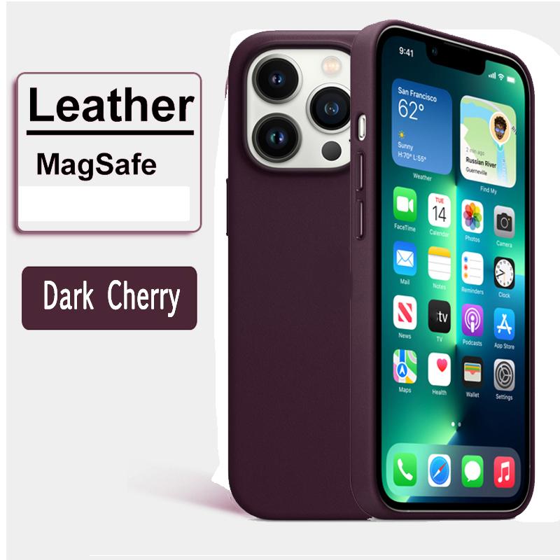 Роскошный кожаный чехол для Apple IPhone 14 15 Pro Max 13 12 13pro IPhone14 Magsafe Чехол Магнитный защитный чехол для зарядки