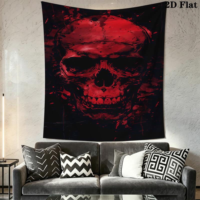 Raven'S Whisper Gothic Tale Unveiled Tapestry Wallmounted Fashion Print Christmas Gift Wall Decoration Soft