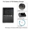 Зарядное устройство LP-E6 LP-E6N LC-E6 подходит для Canon: совместимо с батареей LP-E6NH LC-E6E EOS R Ra R5 C R6 R7 DSLR 60D 60DA 70D 80D