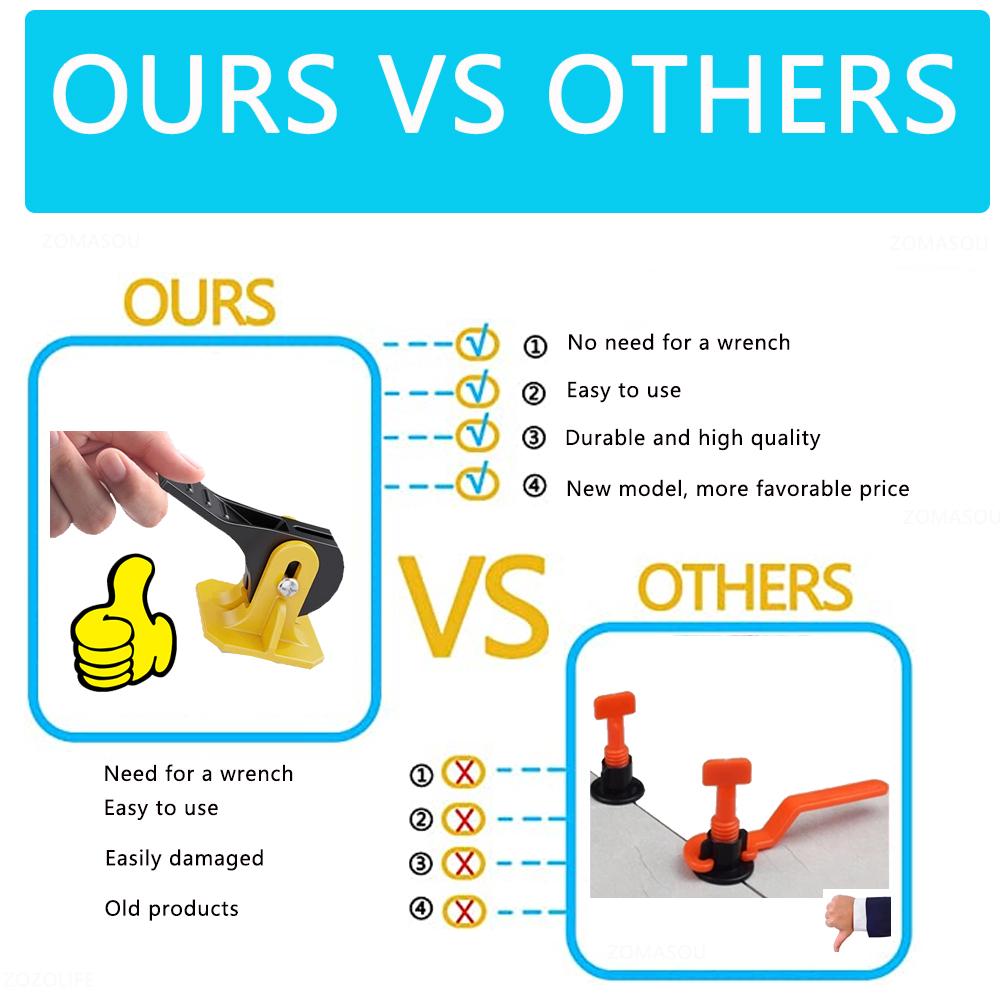 5-200 шт. Система выравнивания напольной плитки, зажимы, строительные инструменты, выравниватель плитки, локатор, набор распорок для настенной керамогранитной плитки