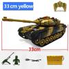 2204 New 1:12 33/44CM Super RC Tank Launch Cross-Country Tracked Remote Control Vehicle Charger Battle Hobby Boy for Toys Kids Children Gift