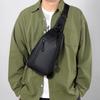 New Trendy One-Shoulder Crossbody Bag: Korean Style Men's Fashion Sports Chest Backpack