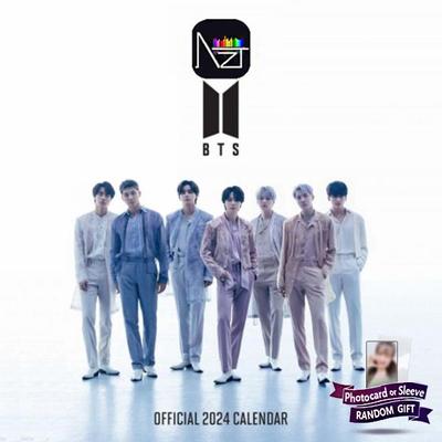 BTS Официальный квадратный календарь BTS на 2024 год