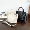 IELGY Retro Oil Wax Leather Simple Mori Style Shoulder Messenger Bag