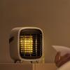 Нагреватель для дома, электрический вентилятор, мини-интеллектуальный обогреватель для ног с таймером, настольные небольшие обогреватели, энергосберегающее отопление для спальни, обогреватель для офиса, портативный подарок