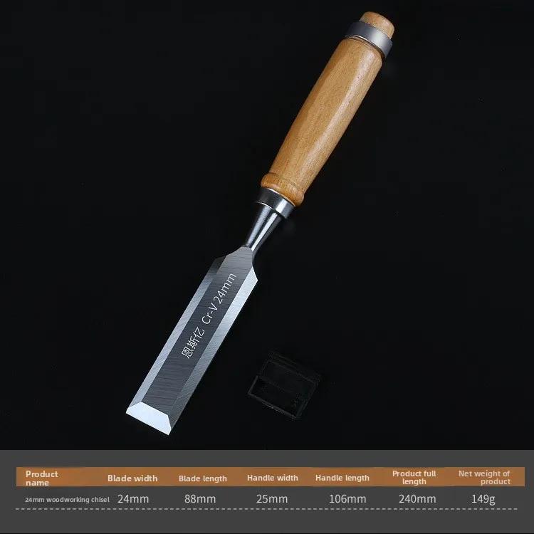 Профессиональный стамески для резьбы по дереву 6/12/18/20/24мм Столярные плоские стамески Сделай сам Деревообработка Резьба по дереву Нож для резьбы по дереву Деревообрабатывающие инструменты