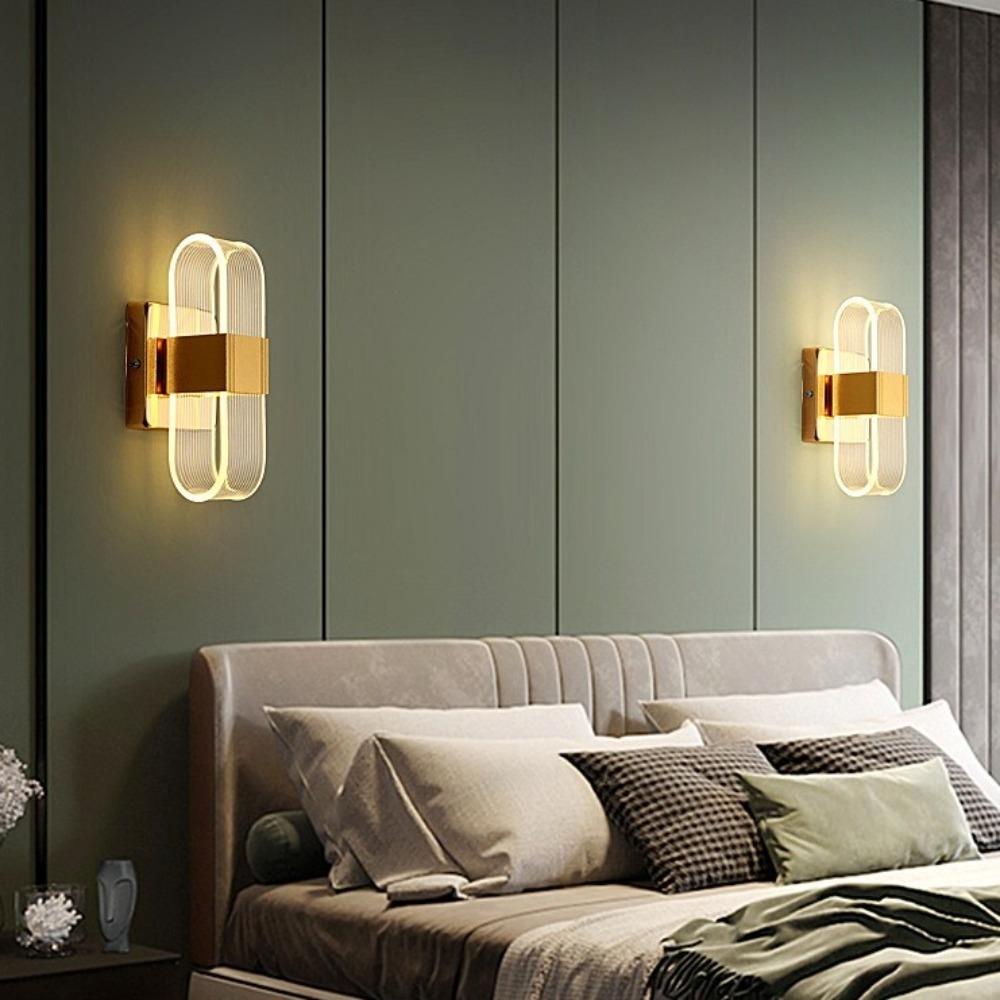Acrylic Light Guide LED Wall Lights Modern Wall Light Decor  for Living Room Bedroom