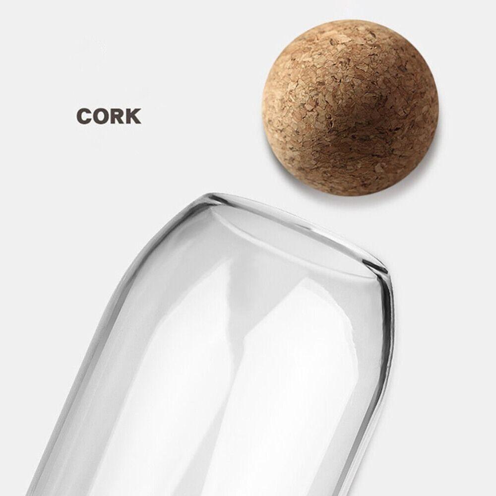 Sealing Tea Coffee Sugar Canister Clear Food Container New Glass Storage Bottle Coffee