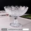 Флавинмси Гравированная Хрустальная Ваза на Ножке для Фруктов