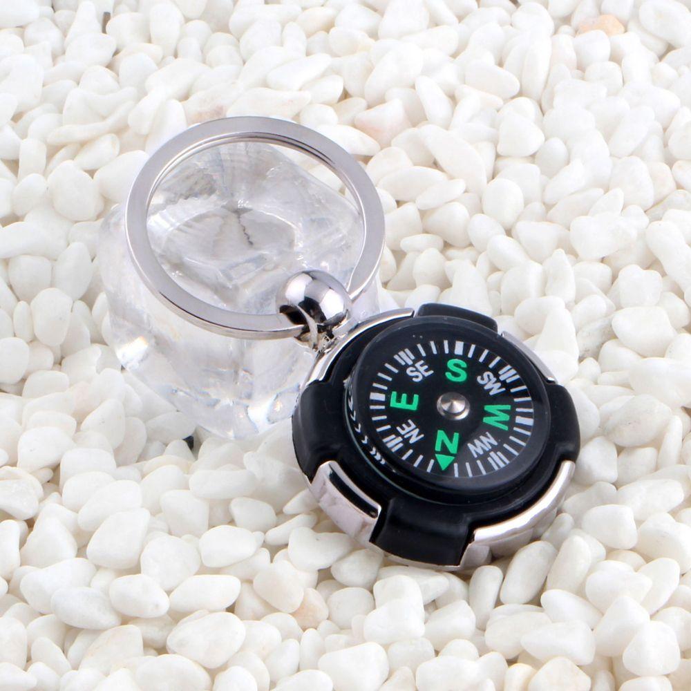 Chain Navigator Survival Tool Outdoor Emergency Wild Compass Keychain Mini Compass Pocket Compass