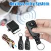 12V Система бесключевого доступа для автомобиля с 2 пультами дистанционного управления, Замок двери автомобиля, Противоугонная система, Универсальный автомобильный пульт, Центральный комплект