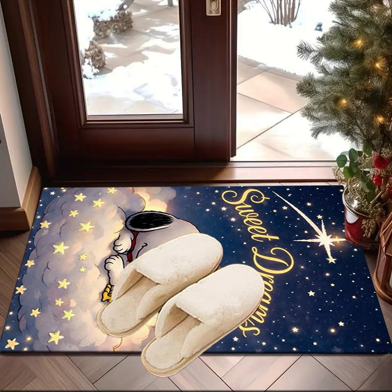 Snoo-dog Dreams On The Moon Carpet, Chair Rug,Rug for Office Bedroom living rooms, Doormat decor Fan Gift Christmas Gift