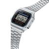 Часы Casio Collection Серебристые [Casio] A168WA-1A2WJR Мужские