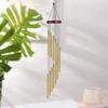 1Piece 12 Tubes Aluminum Alloy Wind Chimes With Hook Bells Rotatable For Outside Home Wedding Party Decoration Gifts