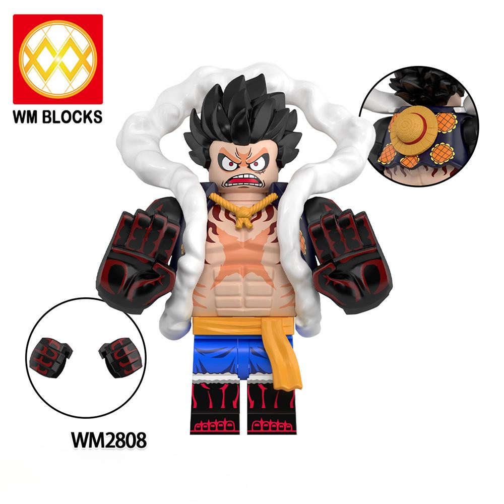 Аниме Персонажи Конструкторы Игрушки Набор Развивающие Фигурки Коллекция Рождественский Подарок для Детей Мальчиков