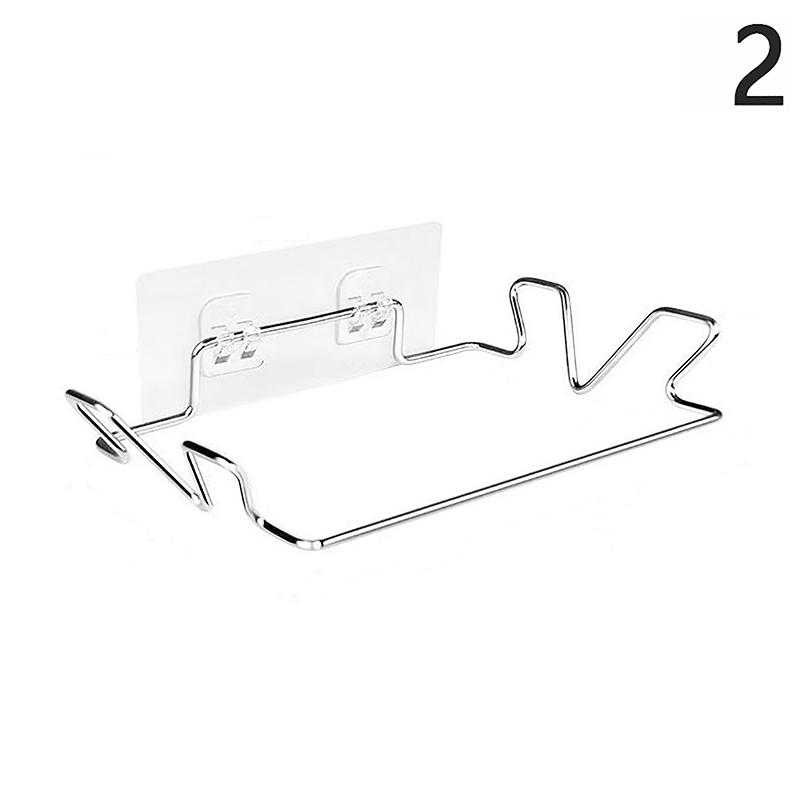 Нержавеющая сталь, кухонная полка для мусора, дверца шкафа, держатель для мешков для мусора, держатель для хранения мусора, подвесной органайзер для полотенец