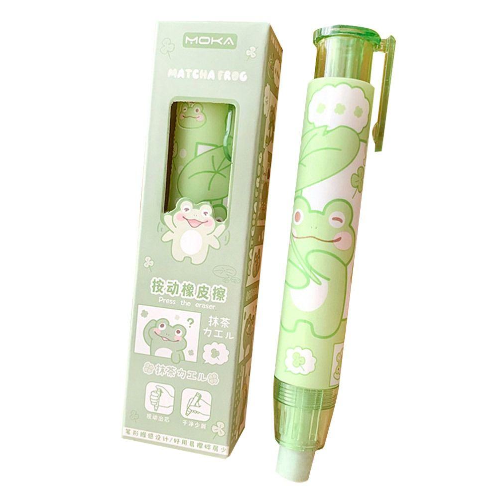 Replaceable Rubber Core Pressing Pencil Eraser Students Prize Pen Type Eraser  School  Supplies