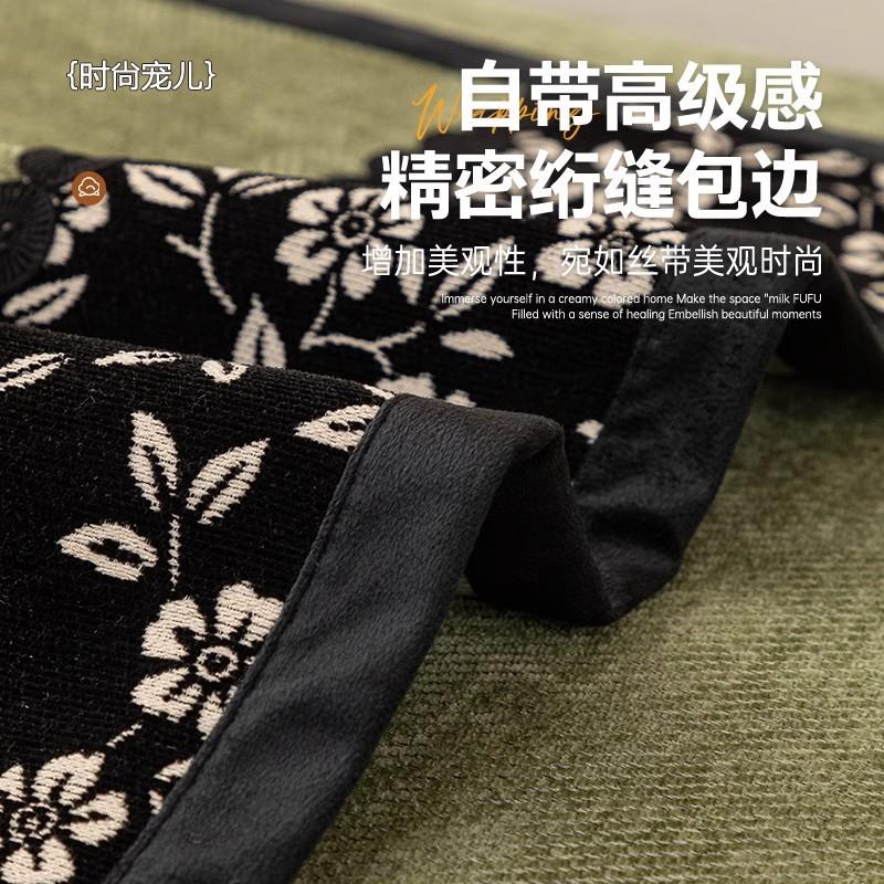 Medieval French Sofa Cushion  New Chenille Light Luxury High Sense Four Seasons Universal Non-Slip Cover Cover Towel