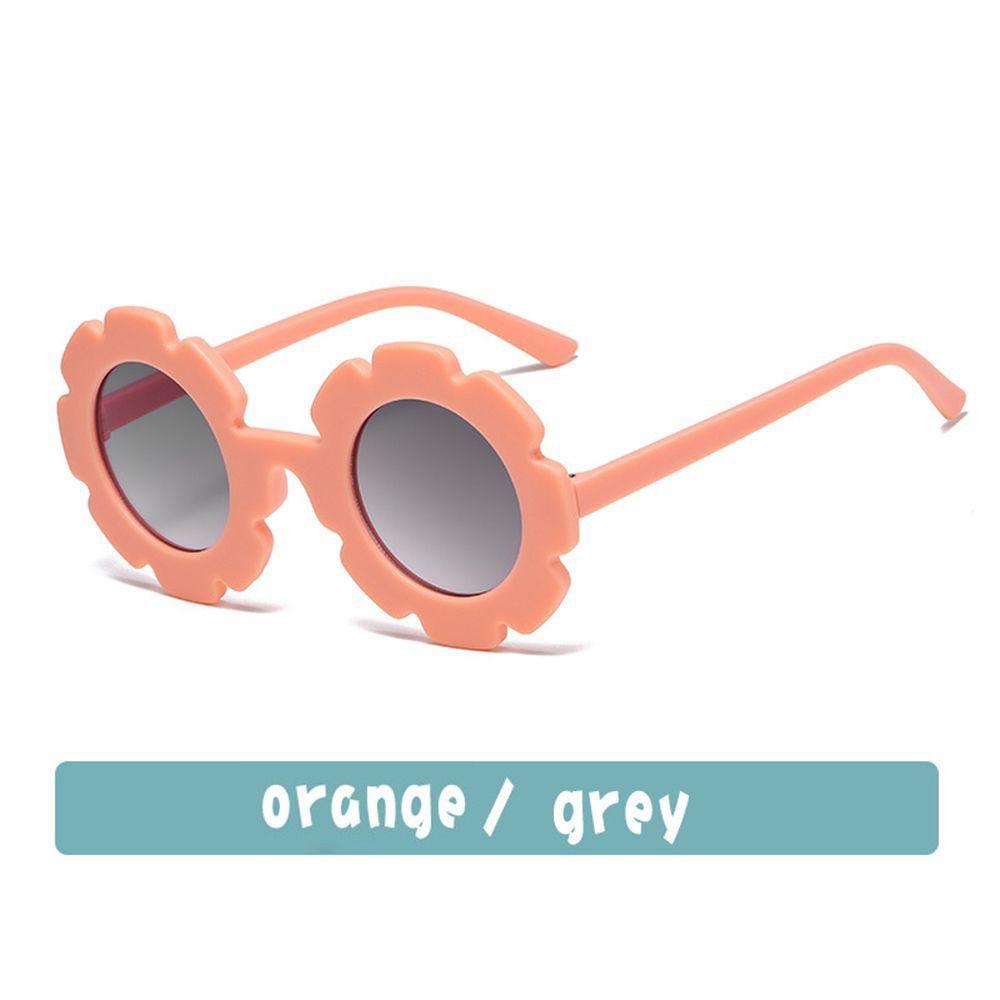 1pc Cute Fashion Trend Streetwear Eyewear Sun Glasses Vintage Flower Shape Children Sunglasses
