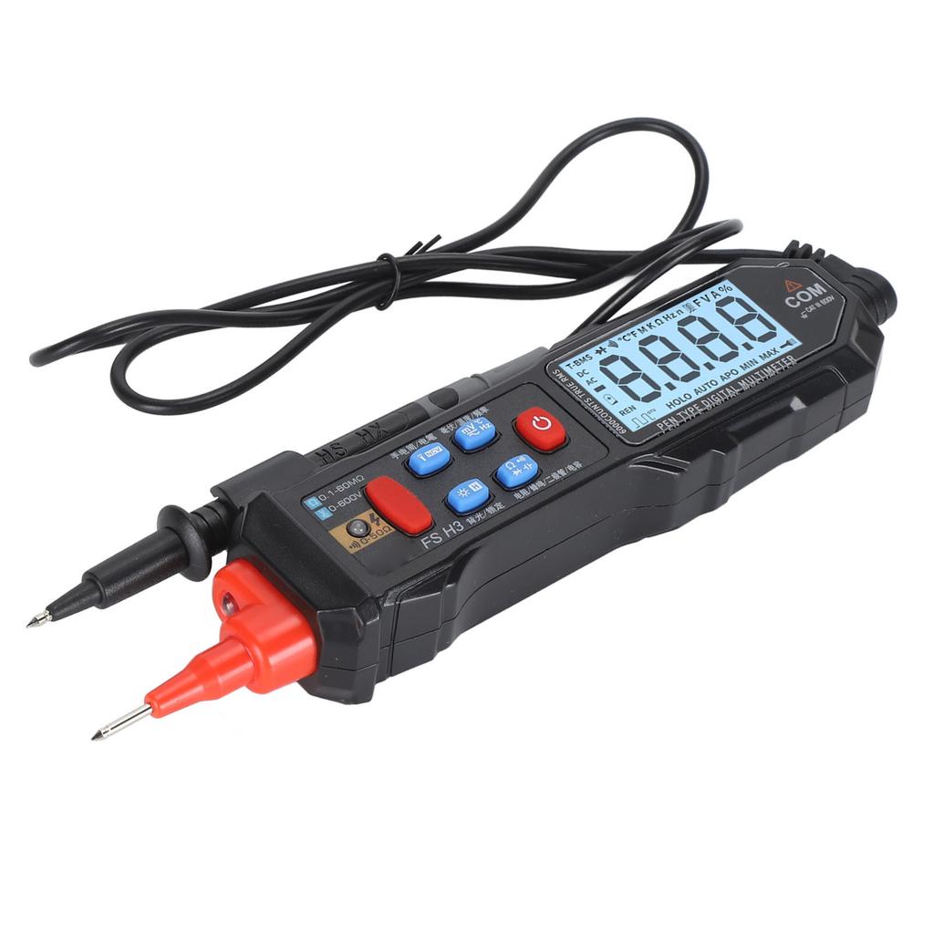 Цифровой мультиметр типа «ручка» Тестер переменного и постоянного напряжения Электрический интеллектуальный профессиональный измеритель тока