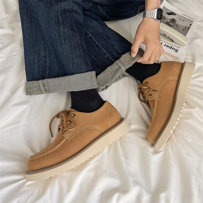 Genuine Leather Men's Leather Shoes Minimalist and Trendy Design Outdoor Leisure Party Daily Office Walking Men's Quality Shoes