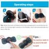 Multifunctional Electric EMS Neck Massager Mini Massageador Mat Gel Pad Stickers  Relieve Pressure