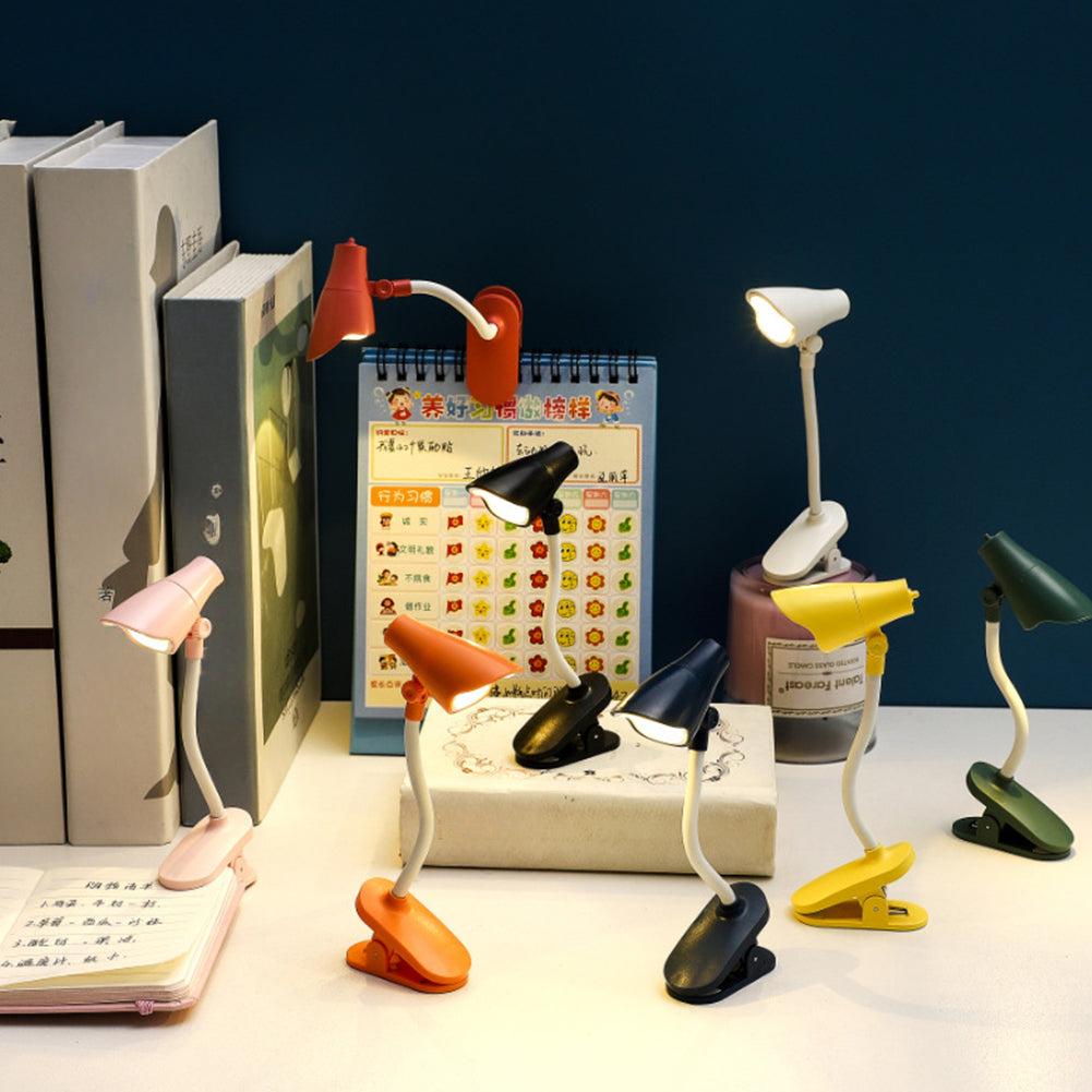 Мини-светильник для книг, складной светодиодный настольный светильник для чтения книг для домашней комнаты, компьютера, ноутбука, ночника, защита глаз