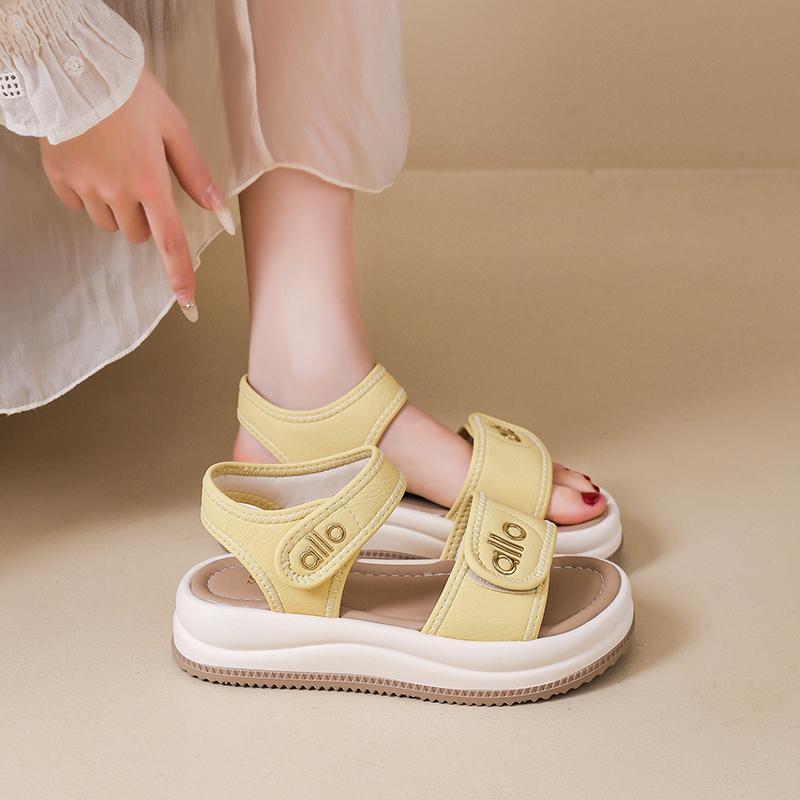 Women Summer Sandals Lightweight Casual Student Beach Shoes Comfortable Open Toe Daily Walking Footwear 8501 summer travel outdoor