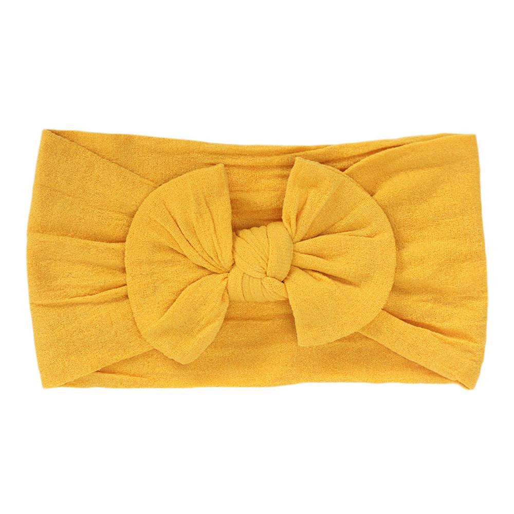 1 шт., милая повязка на голову с бантом для малышей, повязка на голову, головной убор