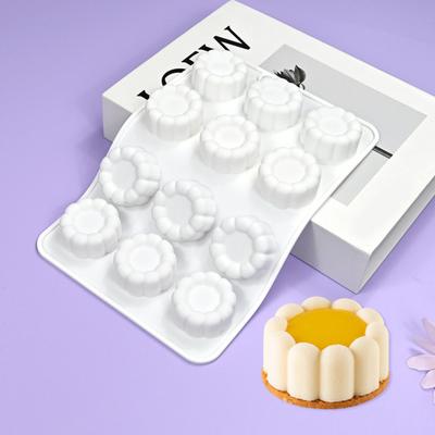 Силиконовая форма для торта Квадратная Форма Сердца Форма для Мусса Шоколадных Десертов Форма для Торта Форма для Маффинов Гибкие Инструменты для Выпечки