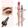 YANQINA Line Eyebrow Pen Карандаш для бровей с четырьмя вилками Жидкий карандаш для бровей