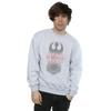 Star Wars Mens The Last Jedi Symbol Crash Sweatshirt